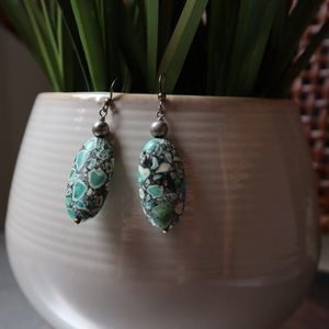 Gemstone earrings